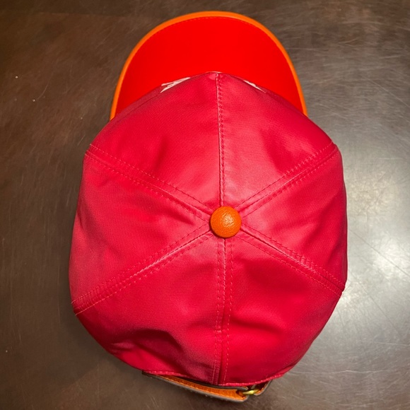 New Authentic Gucci Adidas Logo Pink Baseball Hat - Picture 9 of 16